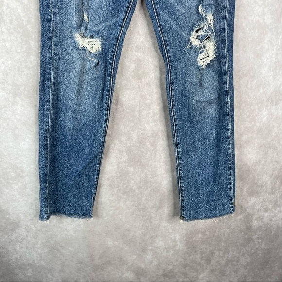 Pilcro And The Letterpress The Perfect Vintage Distressed Jeans Women's Size 27 - Picture 10 of 10